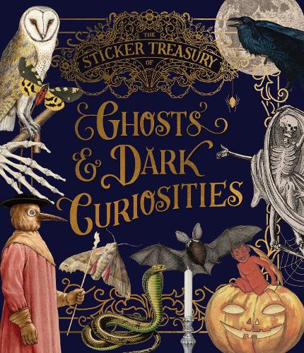 Бумажная книга «The Sticker Treasury of Ghosts & Dark Curiosities: An eclectic book of stickers for journaling, collaging, scrapbooking and more» - фото №1