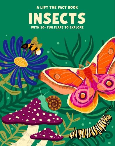 Паперова книга «Lift the Fact: Insects», автор Емма Вайтлоу - фото №1