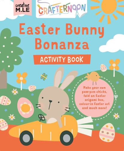 Паперова книга «Easter Bunny Bonanza Activity Book», автор Creative Mile - фото №1
