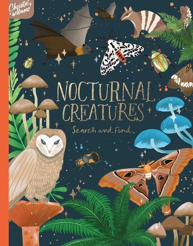 Бумажная книга «Nocturnal Creatures Search and Find», автор Кристи Уильямс - фото №1