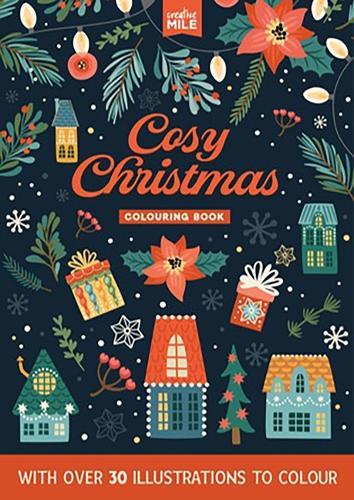 Бумажная книга «Cosy Christmas Colouring Book», автор Creative Mile - фото №1