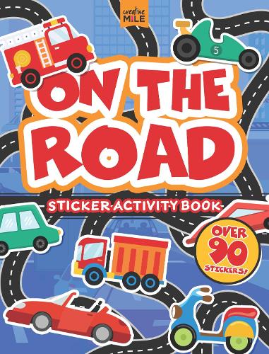 Паперова книга «On the Road Sticker Activity Book», автор Creative Mile - фото №1