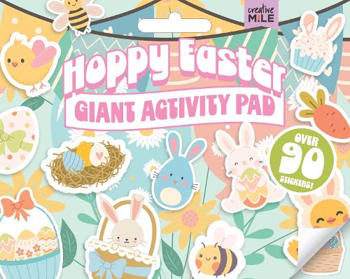 Бумажная книга «Hoppy Easter Giant Activity Pad», автор Creative Mile - фото №1