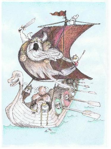 Паперова книга «Valdur the Viking and the Ghostly Goths», автор Крейг Кормік - фото №1