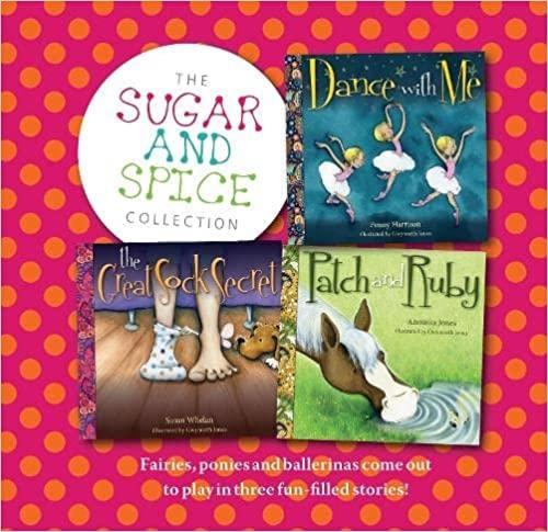 Паперова книга «The Sugar and Spice Collection: Fairies, ponies and ballerinas come out to play in three fun-filled stories!», авторів Ануска Джонс, Пенні Гаррісон, Сюзанна Меррітт - фото №1
