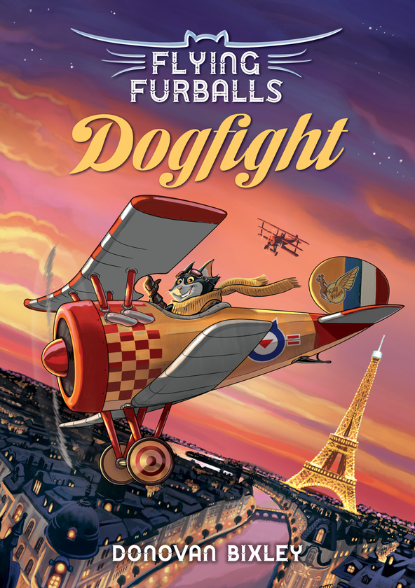 Бумажная книга «Flying Furballs: Dogfight» - фото №1