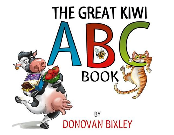 Паперова книга «The Great Kiwi ABC Book» - фото №1