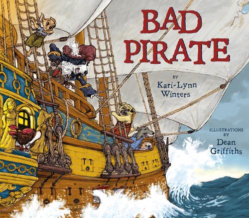 Паперова книга «Bad Pirate», автор Карі-Лінн Вінтерс - фото №1