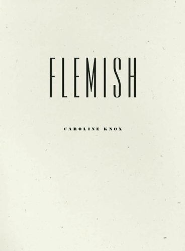 Бумажная книга «Flemish», автор Кэролайн Нокс - фото №1