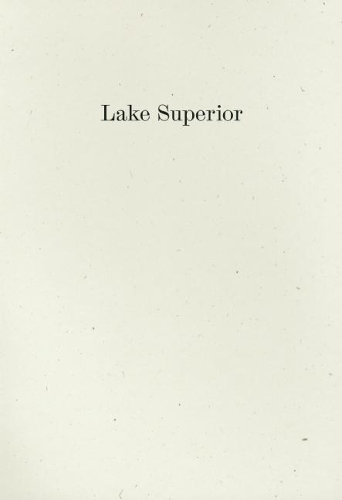 Бумажная книга «Lake Superior», автор Лорин Нидеккер - фото №1