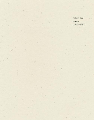 Паперова книга «Poems (1962-1997)», автор Роберт Лакс - фото №1