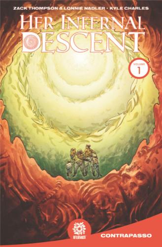 Паперова книга «Her Infernal Descent, Vol. 1», авторів Лонні Надлер, Зак Томпсон - фото №1