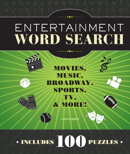 Бумажная книга «Entertainment Word Search: Movies, Music, Broadway, Sports, TV & More», автор Джон М. Самсон - фото №1