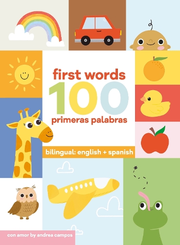 Паперова книга «100 First Words», автор Андреа Кампос - фото №1