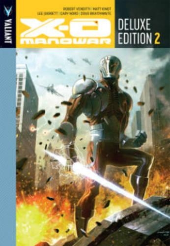 Паперова книга «X-O Manowar Deluxe Edition Book 2», авторів Метт Кіндт, Роберт Вендітті - фото №1