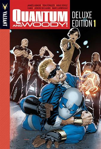 Бумажная книга «Quantum and Woody Deluxe Edition Book 1», авторов Джеймс Асмус, Том Фаулер - фото №1