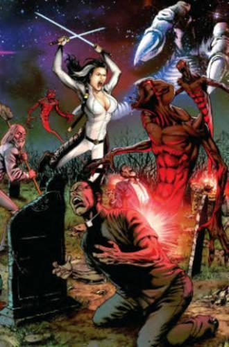 Паперова книга «Grimm Fairy Tales Presents: Zombies and Demons», авторів Патрік Шенд, Трой Браунфілд - фото №1