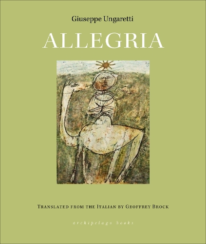 Бумажная книга «Allegria», авторов Джеффри Брок, Джузеппе Унгаретти - фото №1