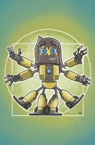Паперова книга «Robot's Tale: A Dance Gavin Dance Graphic Novel», авторів Денс Гевін Денс, Еліот Рахаль, Z2 Comics - фото №1