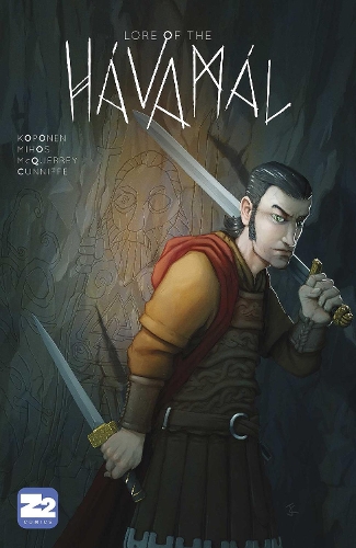 Паперова книга «Lore of the Hávamál», авторів Кет Міхос, Ітан МакКверрі, Юні Копонен, Z2 Comics - фото №1