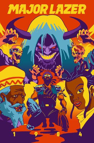 Бумажная книга «Major Lazer: Year Negative One», авторов Алекс де Кампи, Ферри Гоув, Майор Лейзер, Z2 Comics - фото №1
