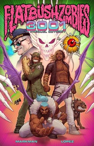 Паперова книга «Flatbush Zombies - 3001: A Prequel Odyssey», авторів Флатбуш Зомбіс, Роб Маркман, Z2 Comics - фото №1