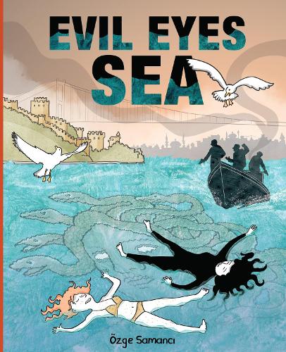 Паперова книга «Evil Eyes Sea», автор Озге Саманчі - фото №1