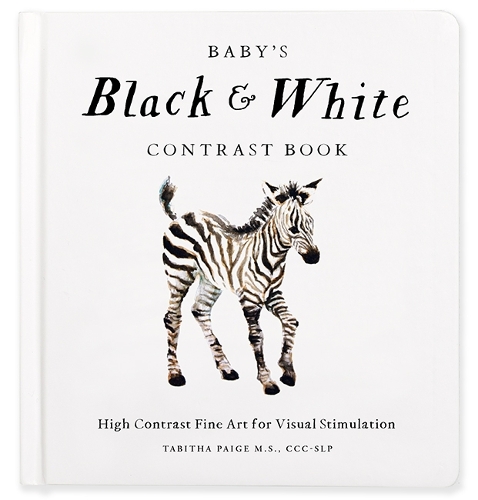 Бумажная книга «Baby's Black and White Contrast Book: High-Contrast Art for Visual Stimulation at Tummy Time», автор Табита Пейдж - фото №1