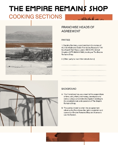 Бумажная книга «The Empire Remains Shop», авторов Алон Швабе, Cooking Sections, Дэниел Фернандес Паску, Джесси Коннак - фото №1