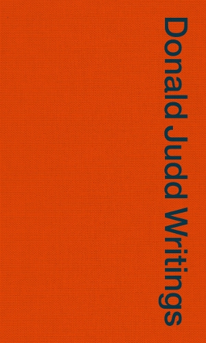 Бумажная книга «Donald Judd Writings», автор Кейтлин Мюррей - фото №1