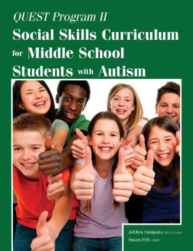 Паперова книга «Quest Program II: Social Skills Curriculum for Middle School Students with Autism», авторів Джоеллен Кумпата, Сюзан Фелл - фото №1