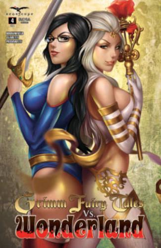 Бумажная книга «Grimm Fairy Tales vs. Wonderland», автор Трой Браунфилд - фото №1