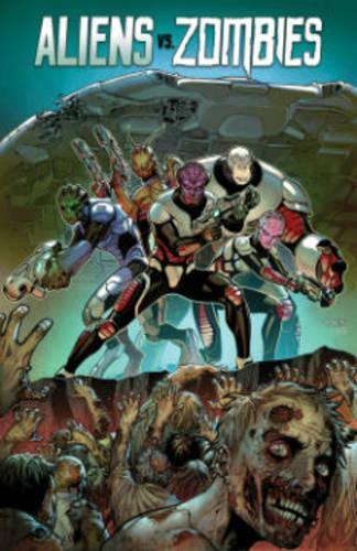 Паперова книга «Aliens vs. Zombies», авторів Джо Бруша, Ральф Тедеско - фото №1