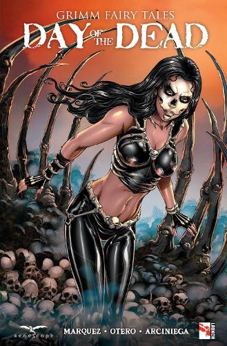 Паперова книга «Grimm Fairy Tales presents Day of the Dead», автор Дон Маркес - фото №1