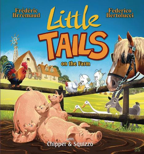 Паперова книга «Little Tails on the Farm», автор Фредерік Бремо - фото №1