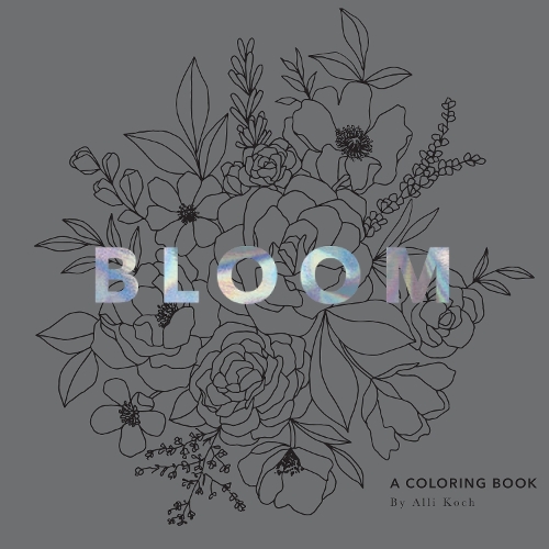 Бумажная книга «Bloom: A Coloring Book», автор Алли Кох - фото №1