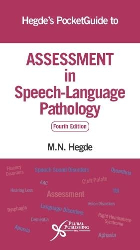 Паперова книга «Hegde's PocketGuide to Assessment in Speech-Language Pathology», автор М. Н. Хегде - фото №1