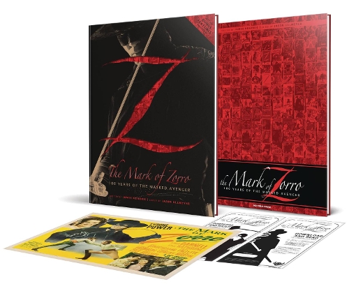 Паперова книга «The Mark of Zorro 100 Years of the Masked Avenger HC Collector’s Limited Edition Art Book», автор Джеймс Кухоріч - фото №1