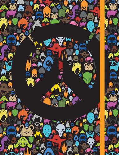 [object Object] «Overwatch: All Over Character Icon Notebook», автор Blizzard Entertainment - фото №1