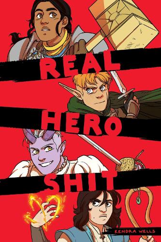 Бумажная книга «Real Hero Shit», автор Кендра Уэллс - фото №1