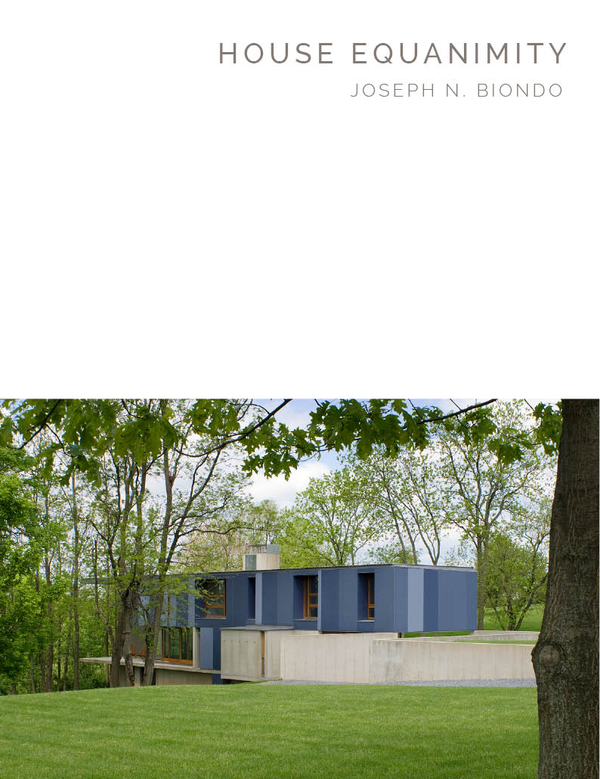 Бумажная книга «House Equanimity Joseph N. Biondo» - фото №1