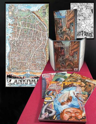 Бумажная книга «Dungeon Crawl Classics Lankhmar Boxed Set», автор Майкл Кертис - фото №1
