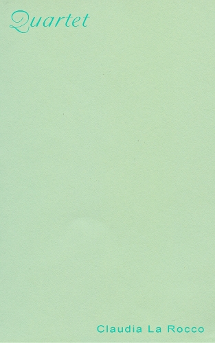 Бумажная книга «Quartet», автор Клаудия Ла Рокко - фото №1