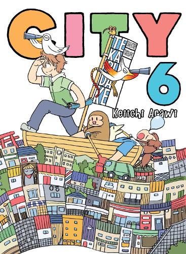 Паперова книга «City 6», автор Кейічі Араві - фото №1