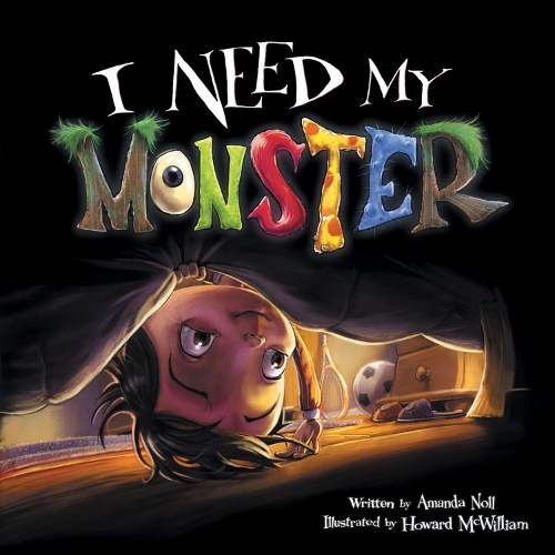 Паперова книга «I Need My Monster», автор Аманда Нолл - фото №1