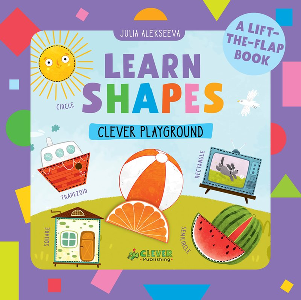 Паперова книга «Learn Shapes», автор Юлія Алєксєєва - фото №1