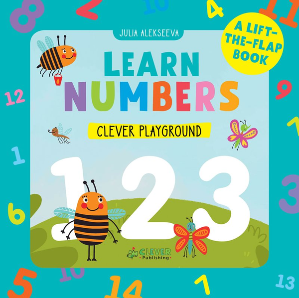 Паперова книга «Learn Numbers», автор Юлія Алєксєєва - фото №1