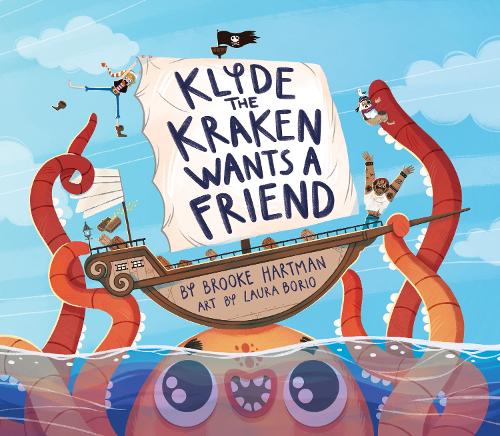 Бумажная книга «Klyde The Kraken Wants a Friend», автор Брук Хартман - фото №1