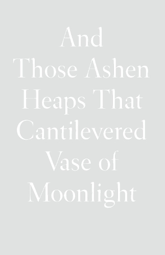 Бумажная книга «And Those Ashen Heaps That Cantilevered Vase of Moonlight», автор Линн Сюй - фото №1