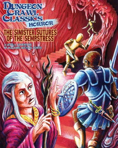 Паперова книга «Dungeon Crawl Classics Horror #2 - Sinister Sutures of the Sempstress», автор Майкл Кертіс - фото №1